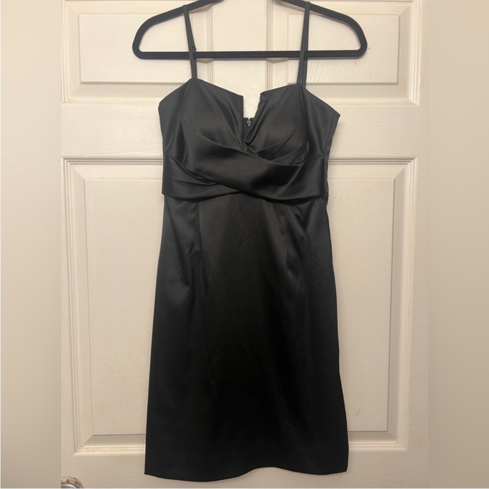 White House Black Market Satin Cocktail Dress